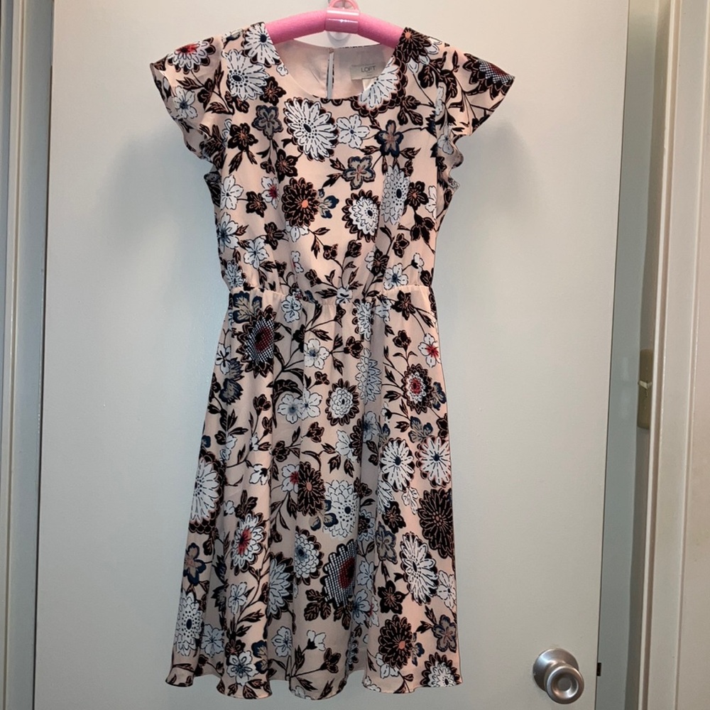 LOFT Outlet floral dress